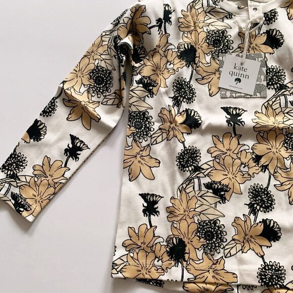 Kate Quinn Organics Girl Long Sleeve Essential Boxy Tee 6 years - Picture 2 of 6